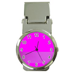 Line Pink Money Clip Watches by Mariart