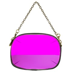 Line Pink Chain Purses (two Sides) 