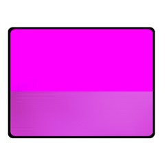 Line Pink Fleece Blanket (small)