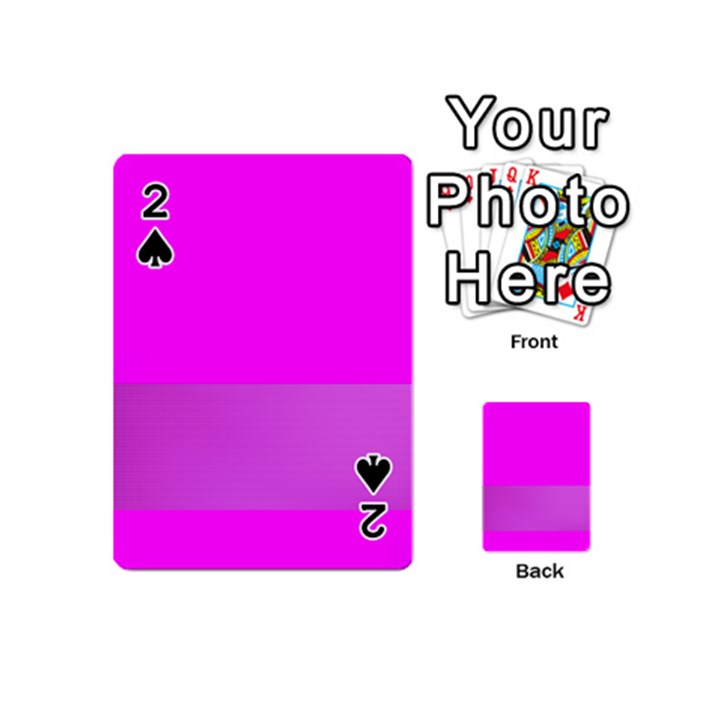 Line Pink Playing Cards 54 (Mini) 