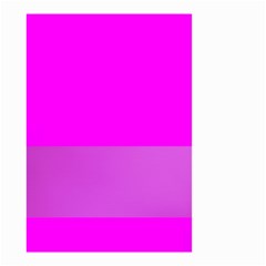 Line Pink Small Garden Flag (two Sides)