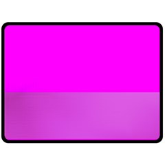 Line Pink Double Sided Fleece Blanket (large) 