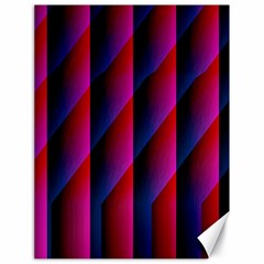 Photography Illustrations Line Wave Chevron Red Blue Vertical Light Canvas 18  X 24  