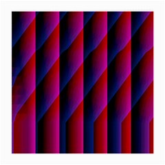 Photography Illustrations Line Wave Chevron Red Blue Vertical Light Medium Glasses Cloth (2-side) by Mariart