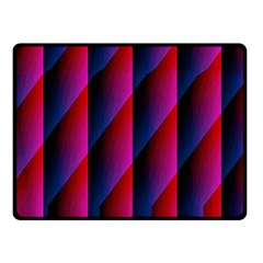 Photography Illustrations Line Wave Chevron Red Blue Vertical Light Fleece Blanket (Small)