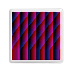 Photography Illustrations Line Wave Chevron Red Blue Vertical Light Memory Card Reader (square)  by Mariart