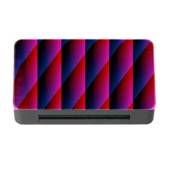 Photography Illustrations Line Wave Chevron Red Blue Vertical Light Memory Card Reader With Cf by Mariart