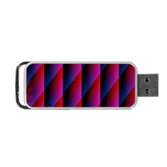 Photography Illustrations Line Wave Chevron Red Blue Vertical Light Portable Usb Flash (two Sides) by Mariart