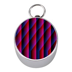 Photography Illustrations Line Wave Chevron Red Blue Vertical Light Mini Silver Compasses