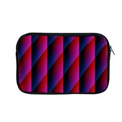 Photography Illustrations Line Wave Chevron Red Blue Vertical Light Apple MacBook Pro 13  Zipper Case