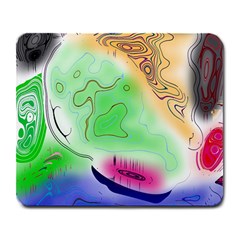 Mirror Light Large Mousepads by Mariart