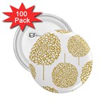 Loboloup Hydrangea Quote Floral And Botanical Flower 2.25  Buttons (100 pack)  Front