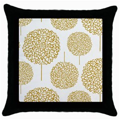 Loboloup Hydrangea Quote Floral And Botanical Flower Throw Pillow Case (black)