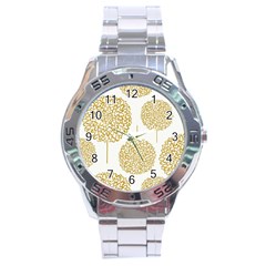 Loboloup Hydrangea Quote Floral And Botanical Flower Stainless Steel Analogue Watch by Mariart