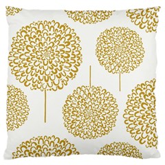 Loboloup Hydrangea Quote Floral And Botanical Flower Large Cushion Case (one Side)