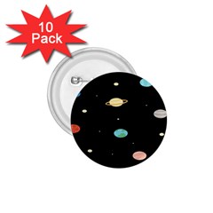 Planets Space 1 75  Buttons (10 Pack) by Mariart