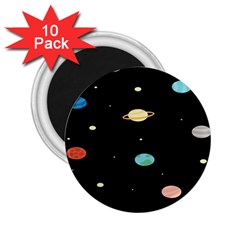 Planets Space 2 25  Magnets (10 Pack) 