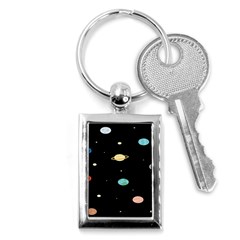 Planets Space Key Chains (rectangle) 