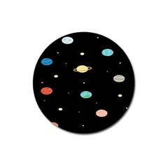 Planets Space Magnet 3  (round)