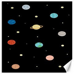 Planets Space Canvas 12  X 12   by Mariart