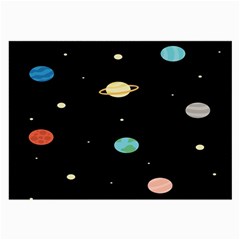 Planets Space Large Glasses Cloth by Mariart