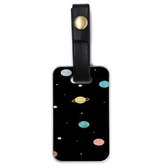 Planets Space Luggage Tags (one Side)  by Mariart