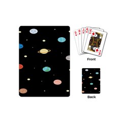 Planets Space Playing Cards (mini)  by Mariart