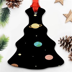 Planets Space Christmas Tree Ornament (two Sides) by Mariart