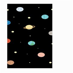 Planets Space Large Garden Flag (two Sides) by Mariart