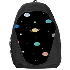 Planets Space Backpack Bag by Mariart