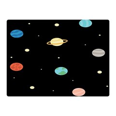 Planets Space Double Sided Flano Blanket (mini)  by Mariart