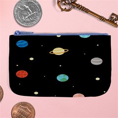 Planets Space Large Coin Purse