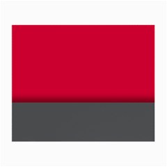 Red Gray Flag Line Horizontal Small Glasses Cloth