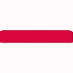 Red Gray Flag Line Horizontal Small Bar Mats by Mariart