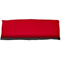 Red Gray Flag Line Horizontal Body Pillow Case (dakimakura)