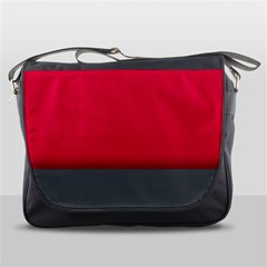 Red Gray Flag Line Horizontal Messenger Bags by Mariart