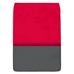 Red Gray Flag Line Horizontal Flap Covers (s)  by Mariart