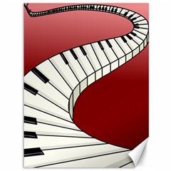 Piano Keys Music Canvas 36  X 48  