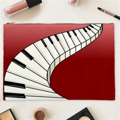 Piano Keys Music Cosmetic Bag (xxl) 