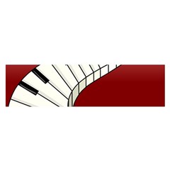 Piano Keys Music Satin Scarf (oblong)