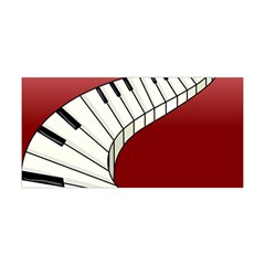 Piano Keys Music Yoga Headband by Mariart