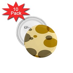 Polka Dots 1 75  Buttons (10 Pack)