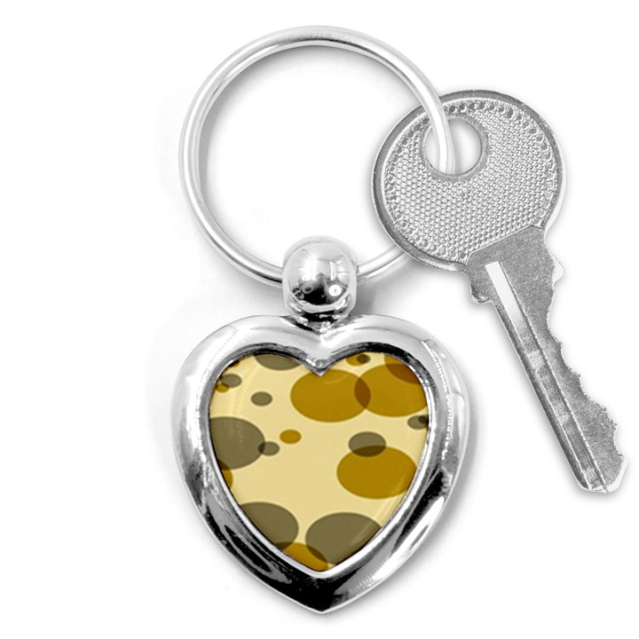 Polka Dots Key Chains (Heart) 