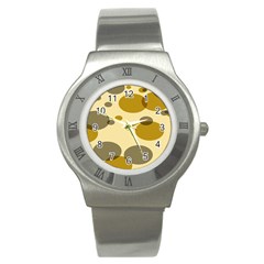 Polka Dots Stainless Steel Watch by Mariart