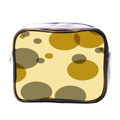 Polka Dots Mini Toiletries Bags by Mariart