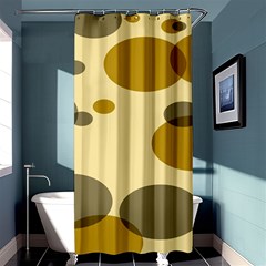 Polka Dots Shower Curtain 36  X 72  (stall)  by Mariart