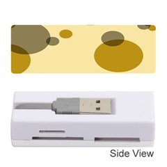 Polka Dots Memory Card Reader (stick)  by Mariart