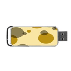 Polka Dots Portable Usb Flash (one Side) by Mariart