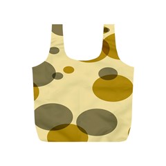 Polka Dots Full Print Recycle Bags (s)  by Mariart