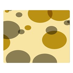 Polka Dots Double Sided Flano Blanket (large)  by Mariart